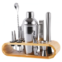 Ver imagem 1 de Kit Coqueteleira Profissional em Aço Inox com Suporte 12 Peç