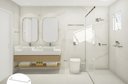 Ver imagem 3 de Porta Toalha Toalheiro de Rosto de Banheiro 35cm em Aço Inox Polido Brilhante Linha Tessália Stainle