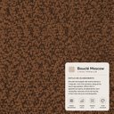 Ver imagem 5 de Poltrona Orgânica Escultural Sala de Estar Curva S Sinuê Bouclê Moscow Terracota - Desk Design