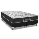 Ver imagem 1 de Cama Box Queen: Colchão Molas Bonnel Probel ProDormir Sleep + Base CRC Suede Black(158x198)