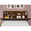 Ver imagem 5 de Cabeceira Box Isabella Queen Estofada MDF-MDP Captonê Marrom Framar