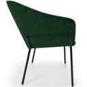 Ver imagem 2 de Kit 4 Cadeiras para Sala de Jantar Estar Living Olívia L02 Couríssimo Verde - Lyam Decor