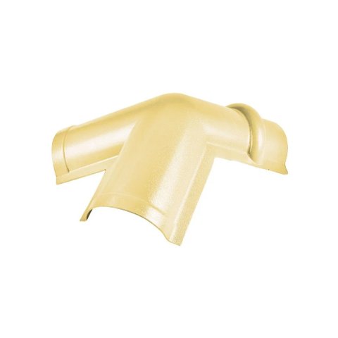 Cumeeira Triangular Pvc Colonial Marfim