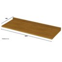 Ver imagem 2 de Módulo Cozinha Henn Essência Tampo p/ Balcão 120cm Nature