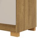 Ver imagem 7 de Cômoda Sapateira para Quarto 2 Portas 5 Gavetas Biana V01 Nature Fendi - Lyam Decor
