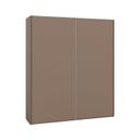 Ver imagem 3 de Guarda Roupa Modulado 100% MDF 2 Portas de Correr Orion CabeCasa MadeiraOriginals Marrom
