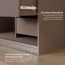 Ver imagem 6 de Guarda Roupa Modulado 100% MDF 2 Portas de Correr Orion CabeCasa MadeiraOriginals Marrom
