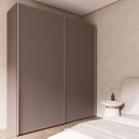 Ver imagem 1 de Guarda Roupa Planejado 100% MDF 2 Portas de Correr Orion CabeCasa MadeiraOriginals Marrom