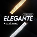 Ver imagem 7 de Pendente Rectangle Barra Cristal Led Multicor Moderno Cabeceira Lus-11 St3136