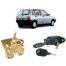 Kit Fechadura Botão C- Chave Porta Mala Uno 96 a 03 - Un - 2 - 1