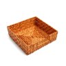 Porta-guardanapo de Papel Porta Treco Rattan Casa 18x18cm Mek - 1