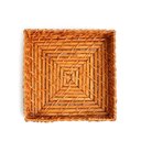 Ver imagem 5 de Porta-guardanapo de Papel Porta Treco Rattan Casa 18x18cm Mek