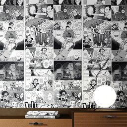 Papel de Parede Adesivo Anime Mushoku Tensei Mangá Autocolante 1mx50cm - 2