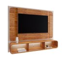 Ver imagem 2 de Painel para TV de até 75 Polegadas com LED Antares Off White/Cobre- Casa Giulia