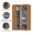 Ver imagem 4 de Quarto Modulado de Canto Madrid com 3 Portas Maxel