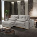 Ver imagem 1 de Sofá Retrátil e Reclinável 250 Cm Braço 25 Cm Lake Meu Sofá Online