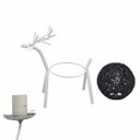Ver mais imagens de Luminaria Abajur Cervo Rena Decoraçao Natal Rustica Mesa Quarto Sala Recepçao Enfeite Iluminaçao Nor