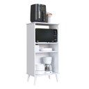 Ver imagem 4 de Balcao para Forno e Micro-Ondas 2 Portas Cozinha Branco