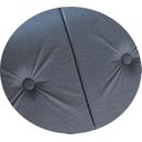 Ver imagem 3 de Painel Cama Box Botão Solteiro 0,90 Elegance Cor Cinza