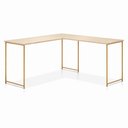 Ver imagem 1 de Mesa em L sem Prateleira Orion em MDF Estilo Industrial Klm Store