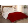 Coberdrom King Sherpa C/ Soft Vermelho - 1