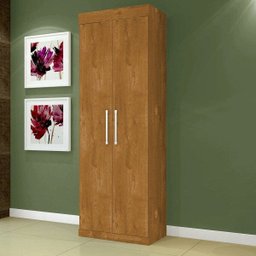 Armário Multiuso 2 Portas com Cabideiro Roma CHF - 1