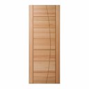Ver imagem 2 de Folha de Porta Maciça em Eucalipto Acabamento Natural 210x82cm PM93 Seleta Cruzeiro Portas Natural