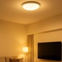 Ver imagem 7 de Plafon New York 30w Led Multitemperatura 3000k/4000k/6500k 2400lm 43cm Acrílico Transparente Moderna