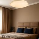 Ver imagem 6 de Plafon New York 30w Led Multitemperatura 3000k/4000k/6500k 2400lm 43cm Acrílico Transparente Moderna