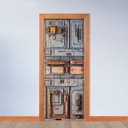 Ver imagem 2 de Adesivo de Porta - Metal 1