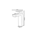 Ver imagem 2 de Monocomando Lavatorio Bica Baixa (5 a 40mca) Linea Black - Levo