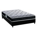 Ver imagem 1 de Cama Box Casal: Colchão Espuma D33 Probel /EP Advanced Tech1500 + Base CRC Suede Black(138x188)