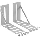 Ver imagem 1 de Kit 04 Pares Frame Adaptador Para Cabeceira Cama Box L02 Casal Queen King Solteiro - Lyam Decor