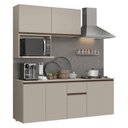 Ver imagem 2 de Armário de Cozinha Compacta 180 Cm Suspensa Crema Nice Madesa 03