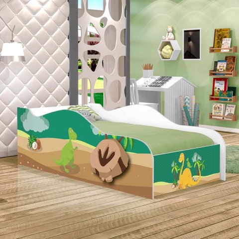 Cama Infantil Like Dino Nas Pedras
