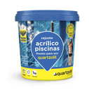 Ver imagem 1 de Rejunte Acrilico P/ Piscina Cinza Platina 1kg - Quartzolit