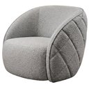 Ver imagem 1 de Poltrona Decorativa Organica Essence Base Fixa Boucle Tce 1018 Moll