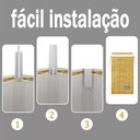 Ver mais imagens de Cesto de Roupa Suja 100l Dobrável Organizador para Lavanderia Cinza