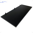 Ver imagem 2 de 1 Prateleira Preta 70X30 Com Suporte Flutuante Mdf  Organizadora Decoração Cozinha Quarto Banheiro