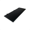 1 Prateleira Preta 70X30 Com Suporte Flutuante Mdf  Organizadora Decoração Cozinha Quarto Banheiro - 1