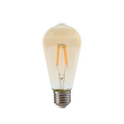 Lâmpada Led Smart Wi-fi Inteligente St64 Filamento 7w E27 Taschibra - 1