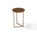 Ver imagem 1 de Mesa de Canto Industrial para Sala de Estar Jade Lançamento