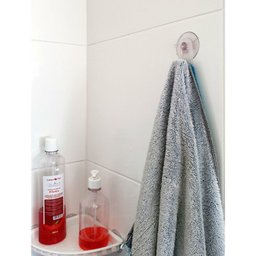 Kit 05 Gancho Cabide Com Ventosa Reforçado Pvc Resistente - 4