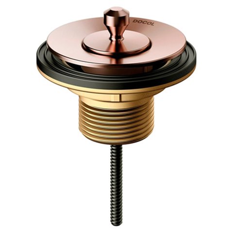Válvula Saída Universal Lavatório Metal 7/8" Cobre Polido 00486330 Docol