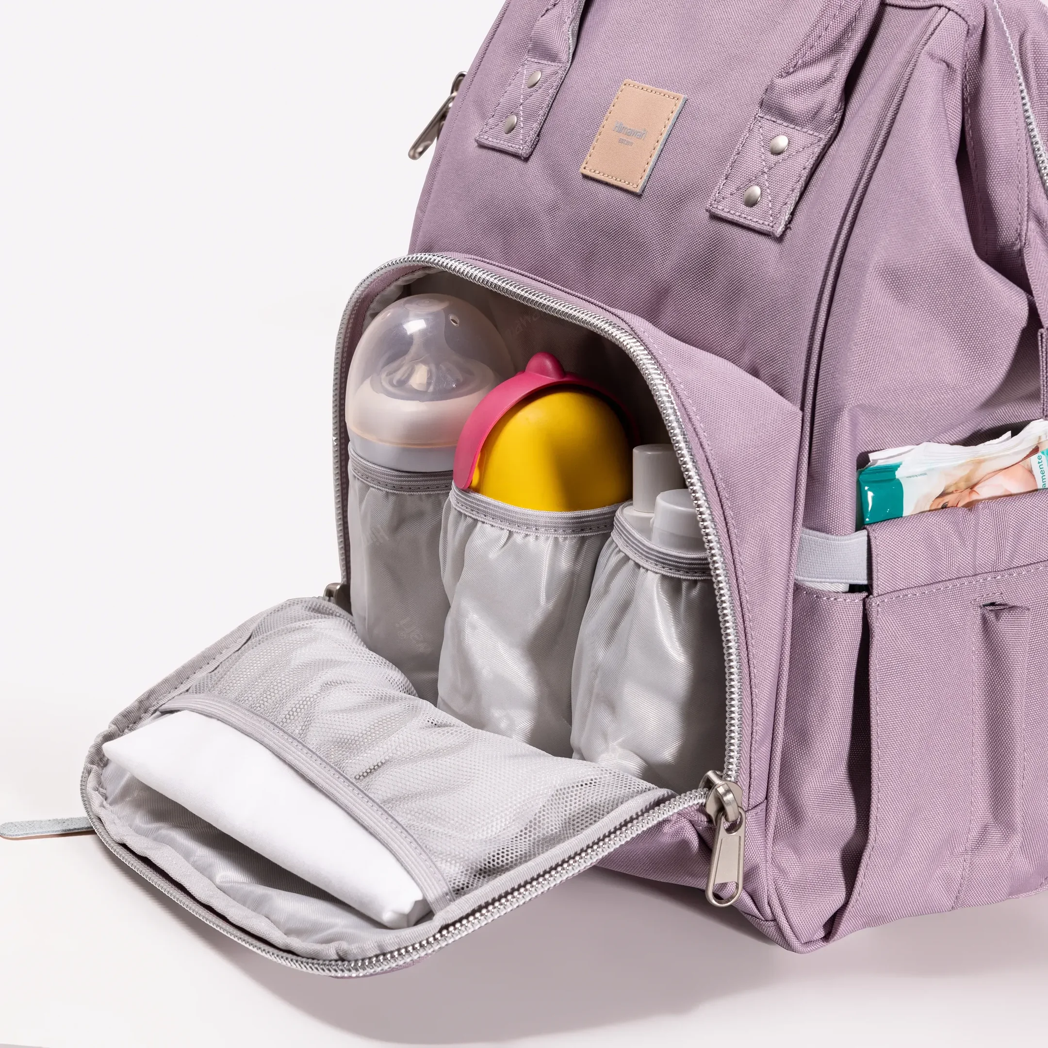 Bolsa Mochila Maternidade 2.0 | Premium | Lilás - 2