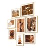 Kit 8 Quadros Decorativos Paisagem Vintage Flores - 1