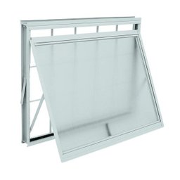 Janela Maxim-Ar Aço com Grade Kompacta Sasazaki 60x80cm - 1 Janela Maxim-Ar Aço com Grade Kompacta Sasazaki 60x80cm - 1