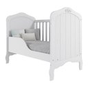 Ver imagem 6 de Jogo de Quarto Infantil Guarda Roupa Encanto e Berço Harmonia Branco - Permóbili Baby