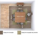 Ver mais imagens de Conjunto Sala de Jantar Mesa e 8 Cadeiras Silvia Madesa