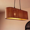 Ver imagem 3 de Luminária Pendente Antares Modelo Ripado -:mdf Cru